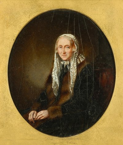 Portrait of Mary Wordsworth by Margaret Gillies